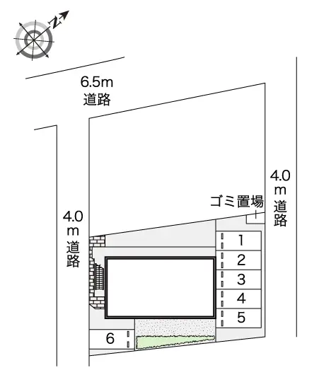 ★手数料０円★久留米市合川町 月極駐車場